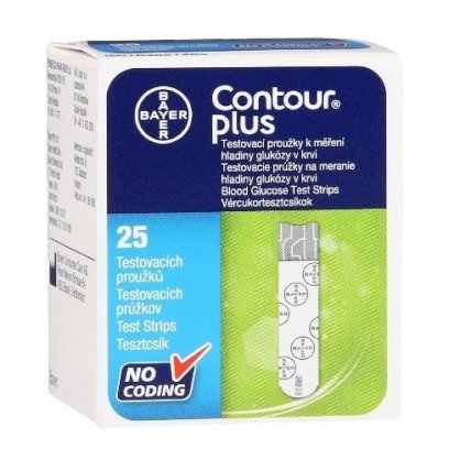 Que thử đường huyết Bayer Contour Plus