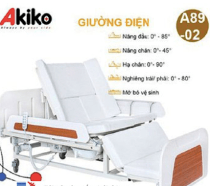 Giường điện y tế đa chức năng Akiko A89-02
