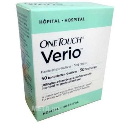 Que thử Onetouch Verio (Hộp 50 que)