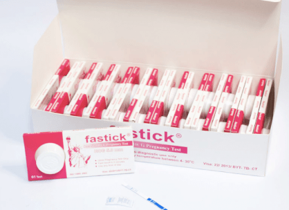Que thử thai Fastick HCG 5.0mm (hộp 24 que)