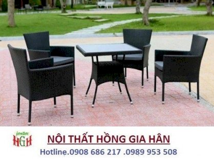 Bàn ghế sân vườn Hồng Gia Hân b63