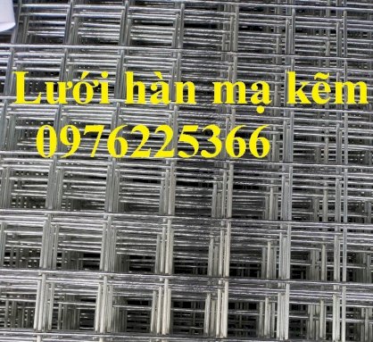 Lưới thép hàn mạ kẽm D3a50x50 Hưng Thịnh