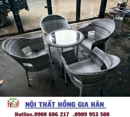 Bộ bàn ghế cafe nhgh64