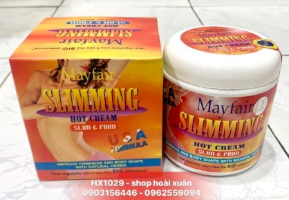 Kem tan mỡ ớt & tảo biển dạng nóng Mayfair Slimming Hot Cream - HX1029