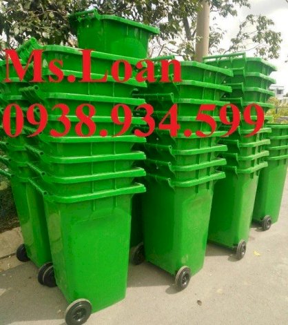Thùng rác nhựa 240 lít Bảo Sơn