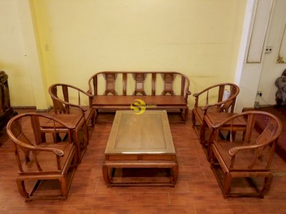 Bộ bàn ghế minh đế gỗ giáng hương 8 món BBG433
