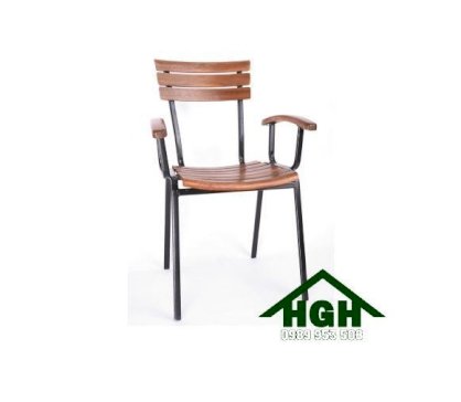 Ghế gỗ chân sắt HGH405