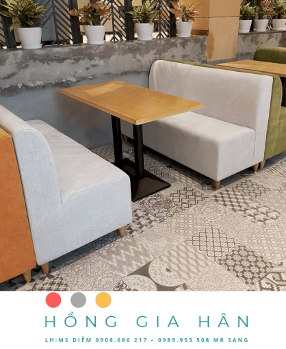 Bộ ghế sofa cafe giá rẻ HGH SF06