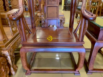 Bộ bàn ghế minh 3 món gỗ hương Việt Nam Sơn Đông