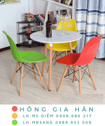 Bàn ghế cafe giá rẻ Hồng Gia Hân BG407