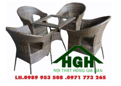 Bàn ghế nhà hàng khách sạn Hồng Gia Hân MS39