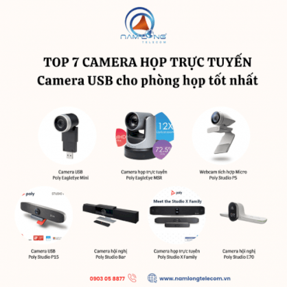 TOP 7 Camera Họp trực tuyến – Camera USB cho phòng họp tốt nhất năm 2022