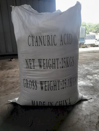 Hóa chất Cyanuric acid (C3N3H3O3)