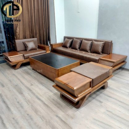 Sofa gỗ sồi thiên phú Furniture11