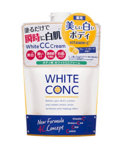 Kem Sữa Dưỡng Thể Trắng Da White Conc CC Cream Nhật Bản