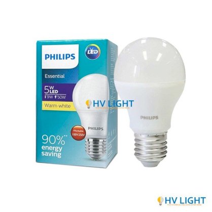Đèn LED Bulb Philips ESS 5W E27 A60