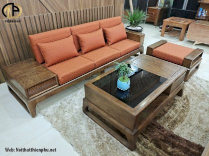Bộ Sofa Gỗ Mini tp01 Thiên Phú Furniture