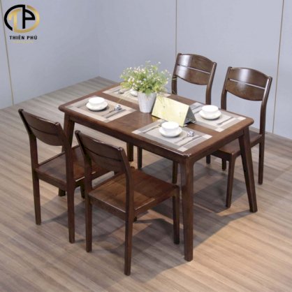 Bộ bàn 4 ghế ăn Vega - Thiên Phú Furniture