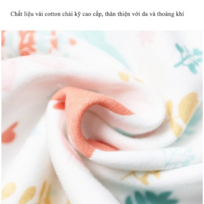 Miraclebaby - Váy tả tập đi vệ sinh bằng vải Cotton dành cho bé thấm hút nước tốt, chống tràn