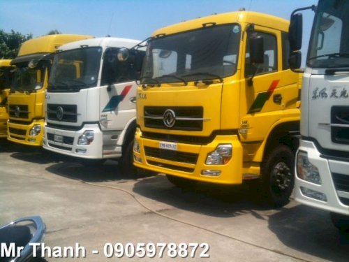 Bán xe tải Dongfeng thùng kín, thùng mui bạt, xe tải Dongfeng 9t, 10t, 13t, 17t, xe ben Dongfeng, xe