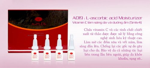 tinh chat L- Ascorbic Acid Moisturizer - A019