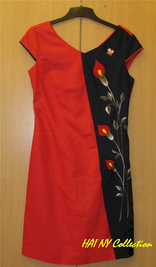 Váy suông công sở đính hoa thêu thủ công V416 tại Hải Phòng  The dress  Phong cách thời trang Thời trang