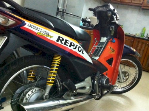 Honda Wave alpha 100 Dọn Full Style Repsol 2007