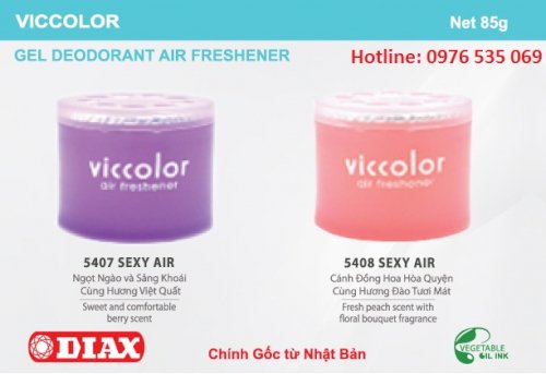 Viccolor - Kiểu dáng trang nhã, hương thơm thoang thoảng, tươi mát