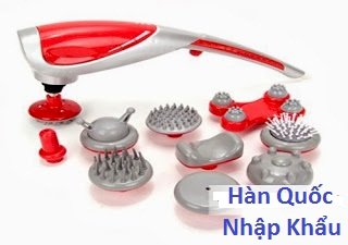 Máy mát xa cầm tay tốt nhất, gối massage hồng ngoại nhật bản, máy massage