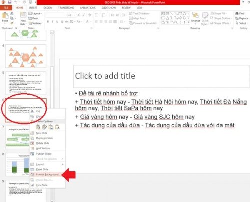 Thay đổi nền trang chiếu của bạn trong PowerPoint cho web  Hỗ trợ của  Microsoft