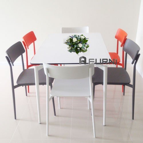 BA CULT I ( bàn 1m2 + 6 ghế) Bộ bàn ăn đẹp hiện đại nhập khẩu dành cho các căn hộ HCM Nội thất CAPTA (Ảnh 5)