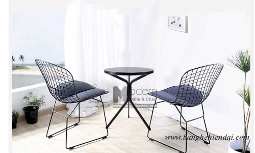 Ghế phòng ăn Bertoia 2 thép sơn tĩnh điện Nội thất CAPTA Harry (Ảnh 6)