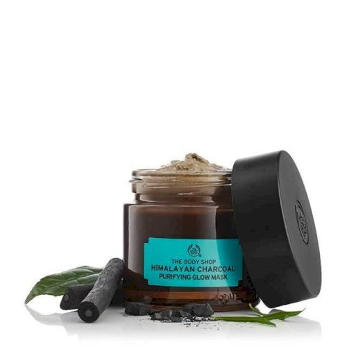 Káº¿t quáº£ hÃ¬nh áº£nh cho The Body Shop Himalayan Charcoal Purifying Glow Mask