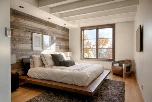 Image result for wooden bedroom