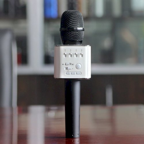 Micro karaoke bluetooth MicGeek cÃ³ kiá»u dÃ¡ng ÄÆ¡n giáº£n