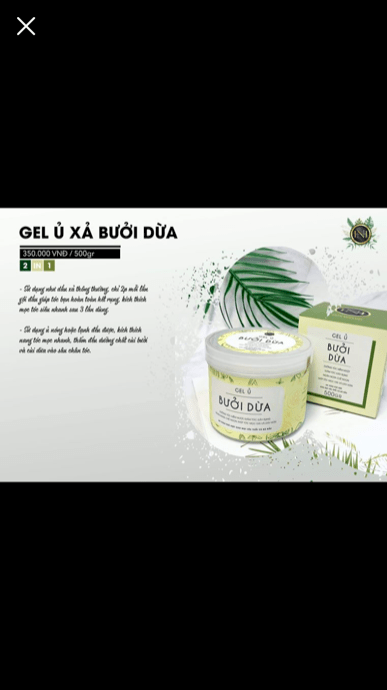 Gel Ủ Bưởi Dừa Nga Hoàng - ảnh : 1 