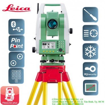 Máy toàn đạc điện tử Leica TS 06 Plus