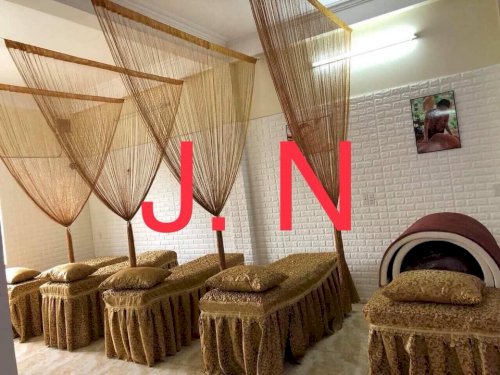 Ga giường spa vải Gấm vàng JOHN-002 (Ảnh 3)