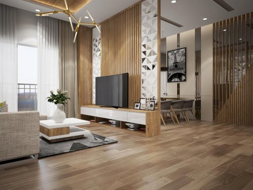 Thiết kế thi công nội thất căn hộ chung cư Richstar - Tân Phú