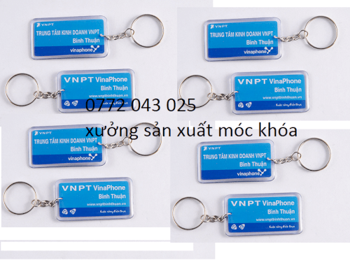 chuyên sản xuất móc khóa vnpt , móc khóa vinaphone với hơn 100 mẫu để khách lựa chọn