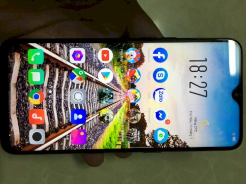 Oppo F9 64Gb màu xanh dương - ảnh : 4 