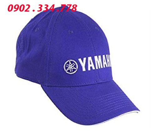 xưởng may mũ lưỡi trai yamaha xanh