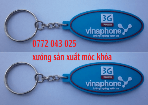 chuyên sản xuất móc khóa vnpt , móc khóa vinaphone với hơn 100 mẫu để khách lựa chọn