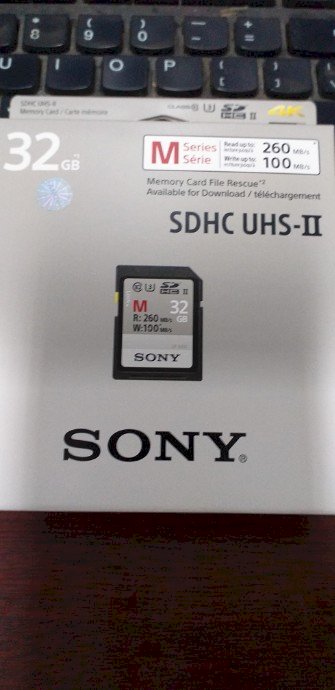 Thẻ sony SDHC 32GB 260MB/s SF-M32/T - ảnh : 1 