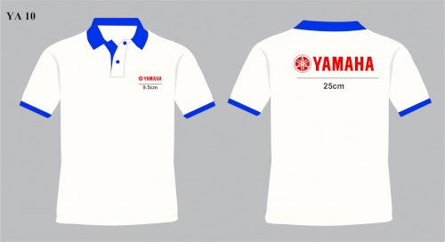 áo thun yamaha mẫu YA10