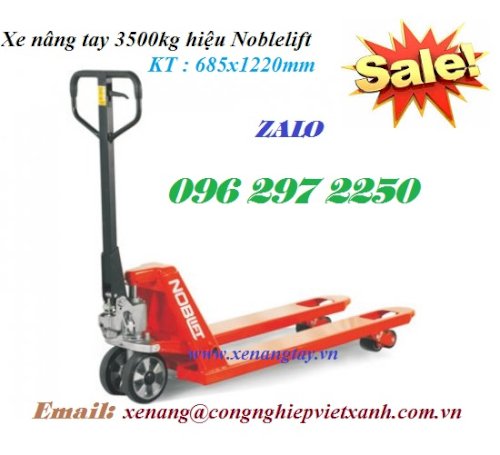 Xe nâng tay 3500kg hiệu Noblelift