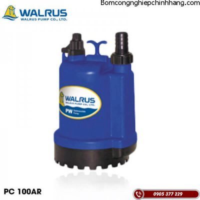 Máy bơm chìm Walrus PC 100AR – 1inch