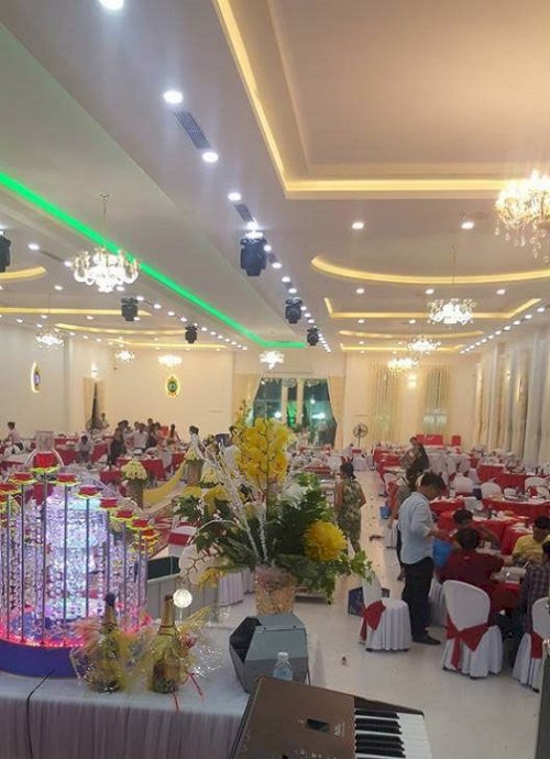 Nhà hàng tiệc cưới Như Ý Palace đã lắp đặt hoàn thiện máy lạnh giấu trần 10 HP