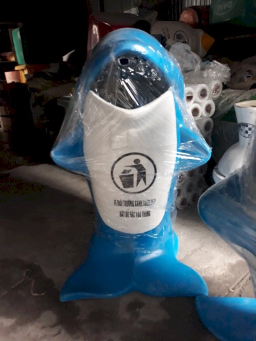 Thùng rác hình cá voi Đất Việt-TRC-CV (Ảnh 2)