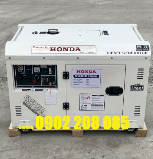 MÃ¡y PhÃ¡t Äiá»n Cháº¡y Dáº§u Chá»ng á»n Honda GS10 -10kva